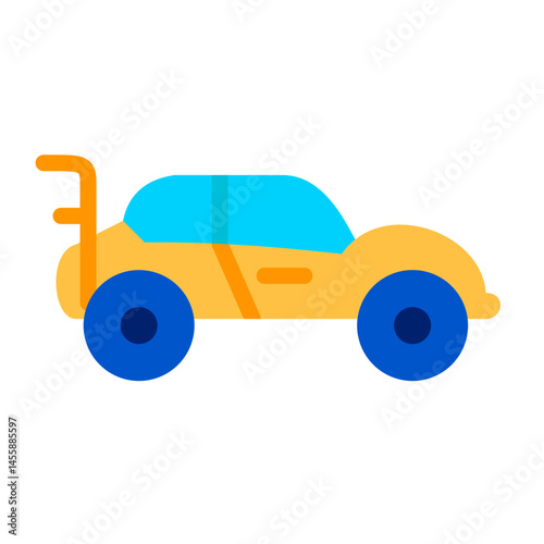 Buggy Car Vector Design Icon Style
