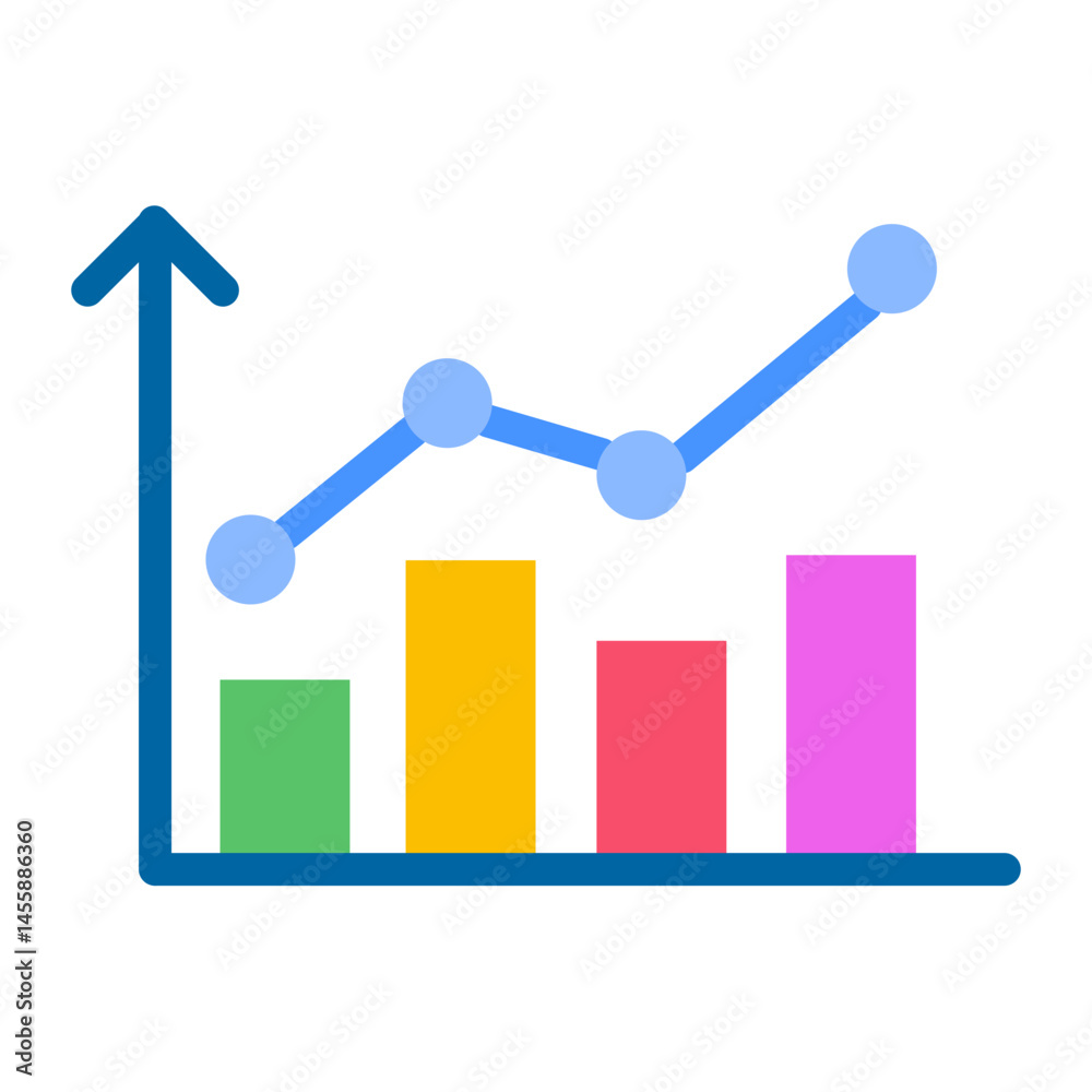 Marketing Report Vector Design Icon Style Marketing Report Vector Design Icon Style