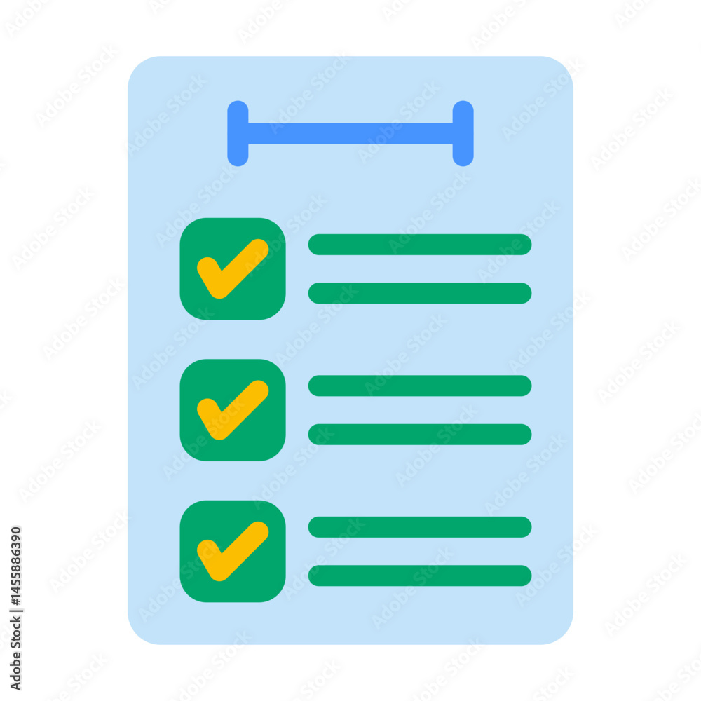 Website Checklist Vector Design Icon Style Website Checklist Vector Design Icon Style