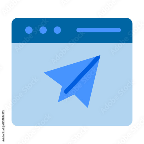 Landing Page Vector Design Icon Style