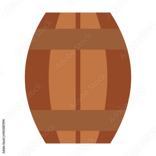 Barrel Vector Design Icon Style