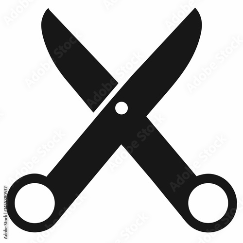 black silhouette of a hammer