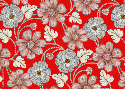 Wallpaper Mural new allover creation design pattern Torontodigital.ca