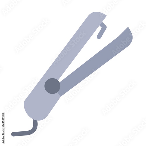 Hair Straightener Vector Design Icon Style