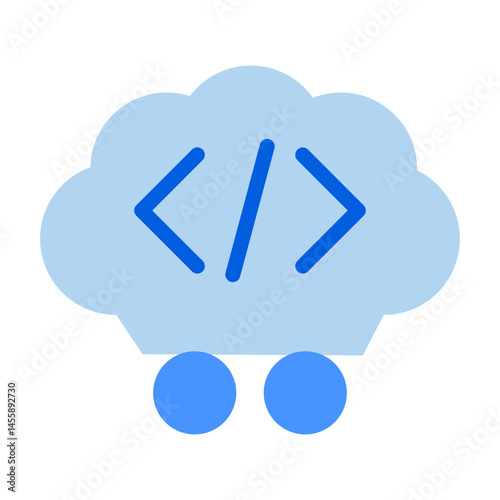 Hack Code Vector Design Icon Style
