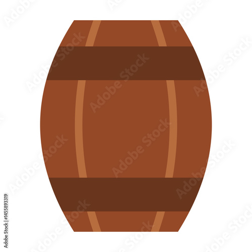 Barrel Vector Design Icon Style