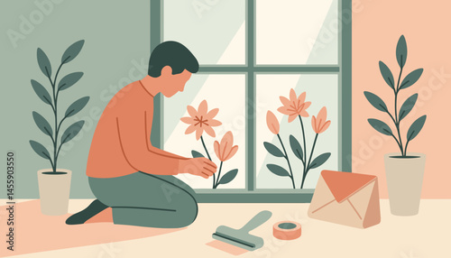 handcrafting flower arrangements at home  creative indoor gardening
