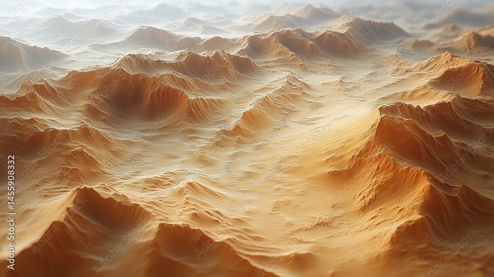 Desert dunes sculpted by the relentless wind, creating mesmerizing patterns across the arid landscape. Desert dunes sculpted by the relentless wind, creating mesmerizing patterns across the arid landscape.