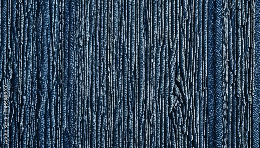Fototapeta premium Abstract denim grain, blue tones