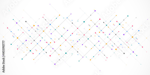 Creative idea of modern design with abstract geometric background. Minimalistic texture with polygonal pattern