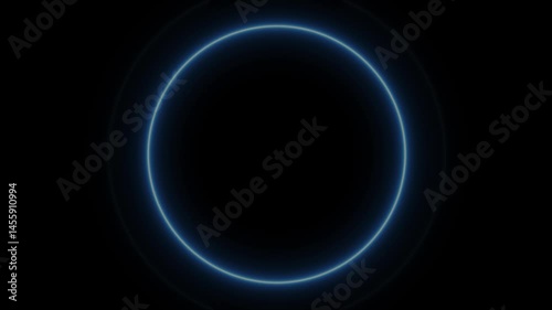  Wave abstract background. waves animation come from center. neon line radio wave animation. radio waves background animated video