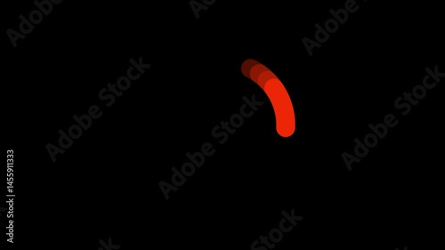 Loading circle, loading spinning load wheel icon animated video