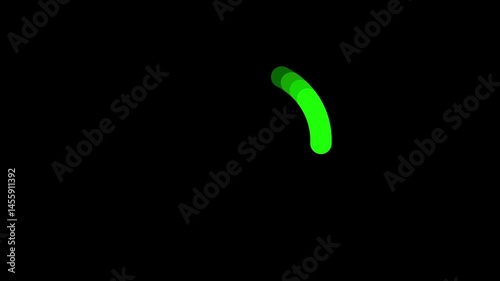 Loading circle, loading spinning load wheel icon animated video