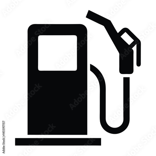 Fuel Pump Icon - Gas Station Symbol"