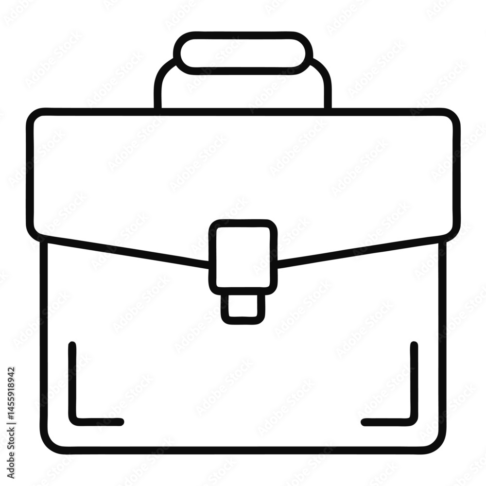Briefcase Icon - Business and Professional Symbol Briefcase Icon - Business and Professional Symbol