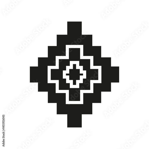 Wallpaper Mural Aztec icon vector set. Aztec symbol illustration sign. Indian symbols. Torontodigital.ca