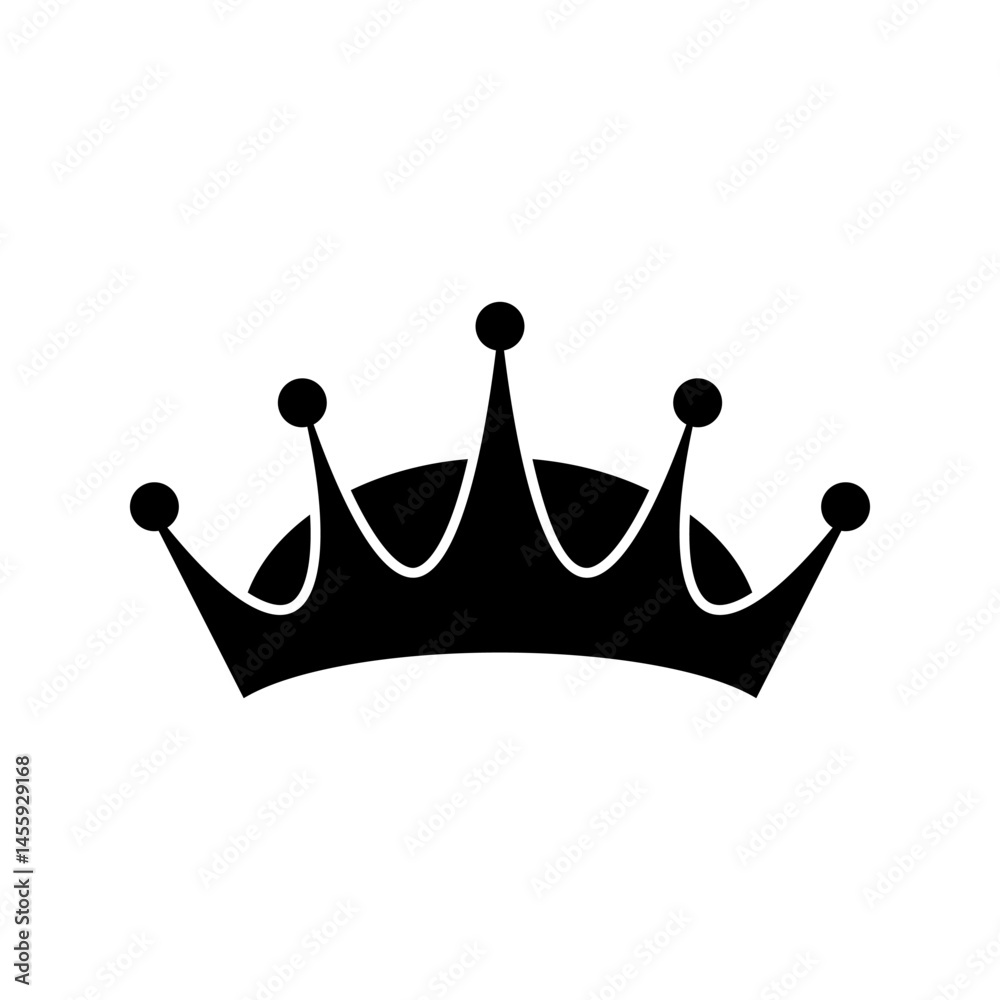 Crown vector icon. King illustration sign. Queen symbol. monarchy mark. Crown vector icon. King illustration sign. Queen symbol. monarchy mark.