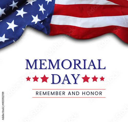 Memorial Day: Remember and honor banner