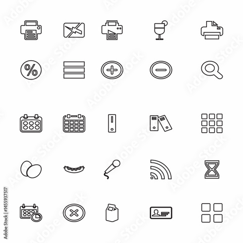 icons set , contact icons set