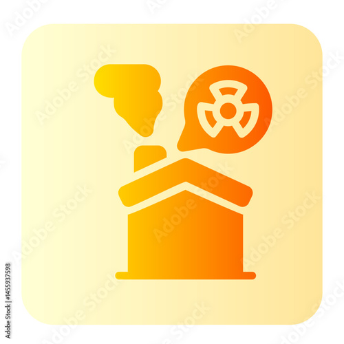 chimney gradient icon