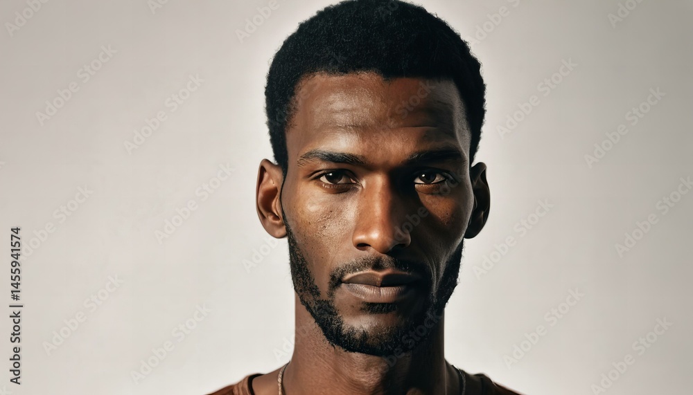 Obraz premium Presenting Portrait of a confident man.