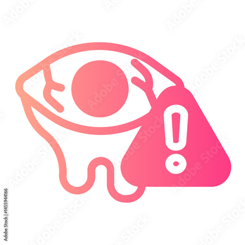 conjunctivitis gradient icon