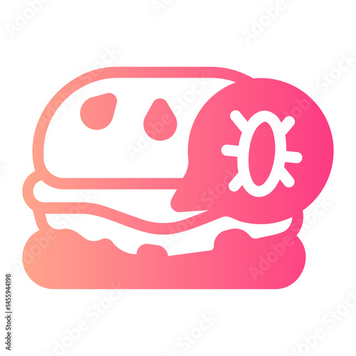 contamination gradient icon