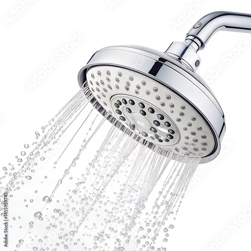 shower head isolated on white background