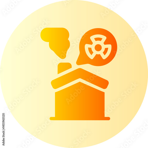 chimney gradient icon