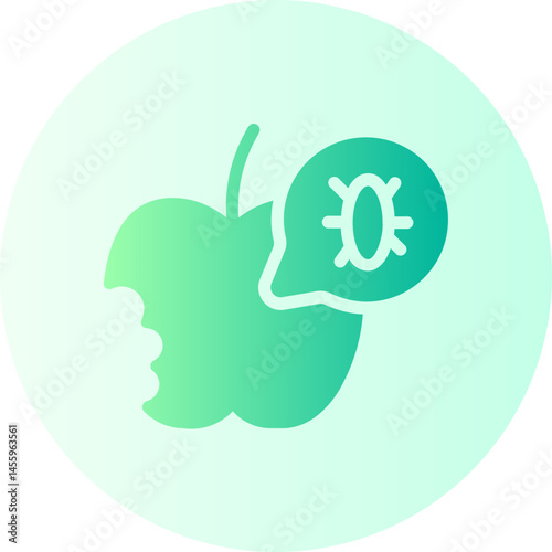 contamination gradient icon