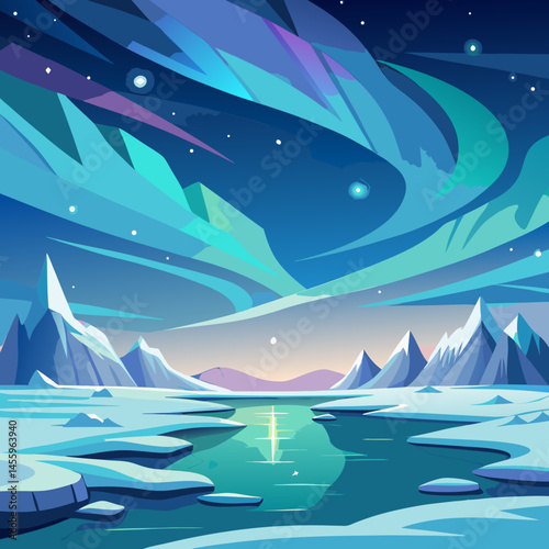  Starlight Tundra with Frozen Aurora
