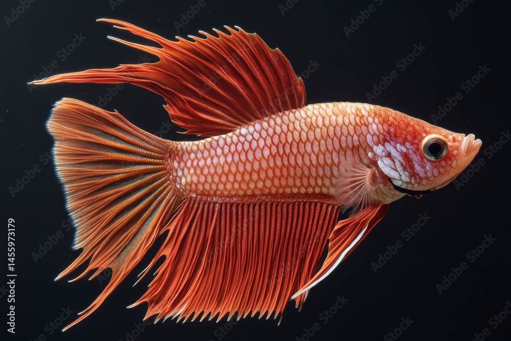 Fototapeta premium siamese fighting fish