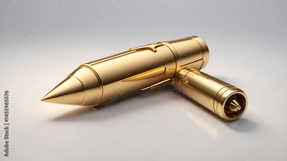 Fototapeta premium bullets on white background