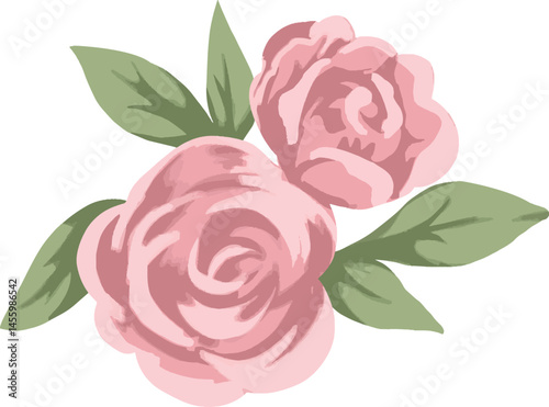 Pink Roses Bouquet