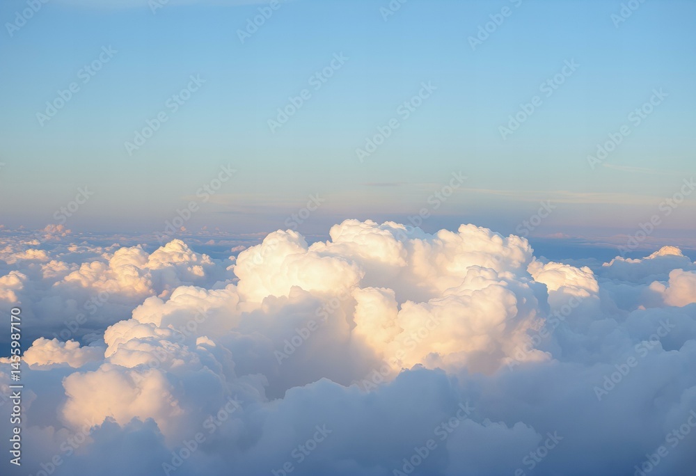 Clouds with a gentle evening Clouds with a gentle evening