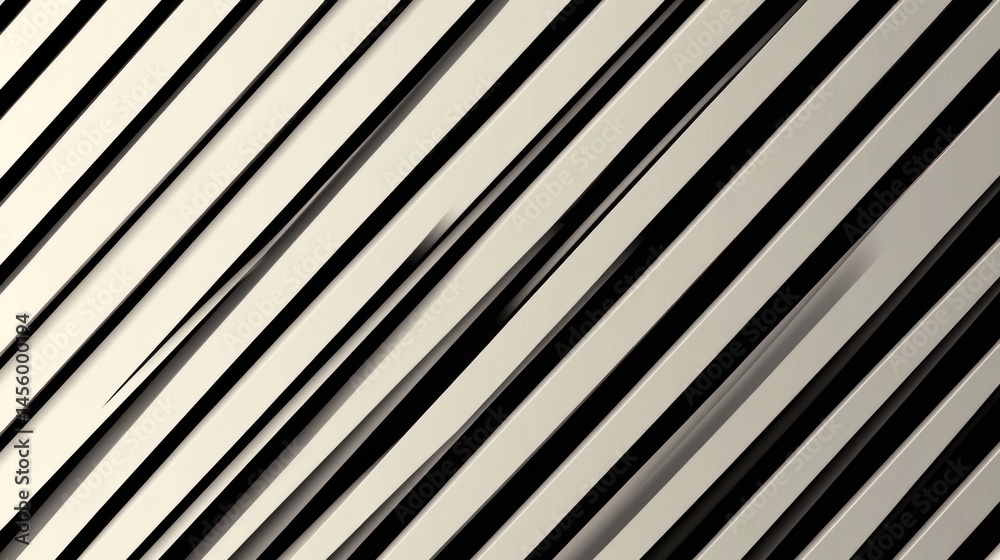 Fototapeta premium Abstract Diagonal Lines: A Study in Black and Beige