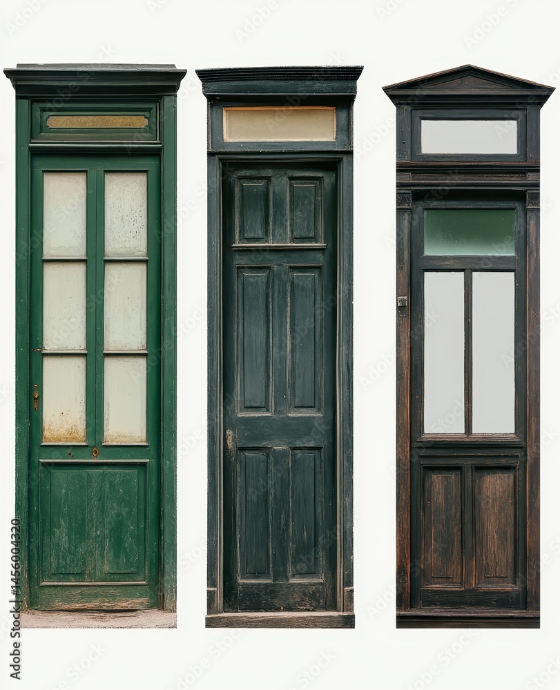Fototapeta premium old wooden window