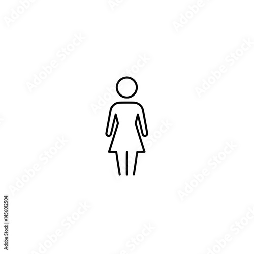 The icon of a female figurine representing the concepts of gender and gender identity