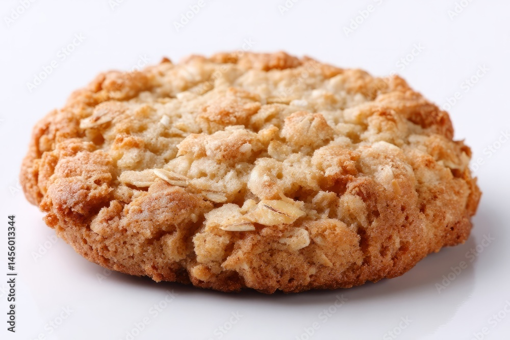 Golden oatmeal cookie with crispy allure, perfect for cozy Hygge moments or a celestial Lunar New Year treat Golden oatmeal cookie with crispy allure, perfect for cozy Hygge moments or a celestial Lunar New Year treat