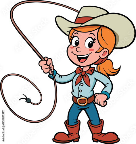 cartoon cowboy with gun