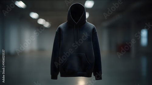 black hoodie