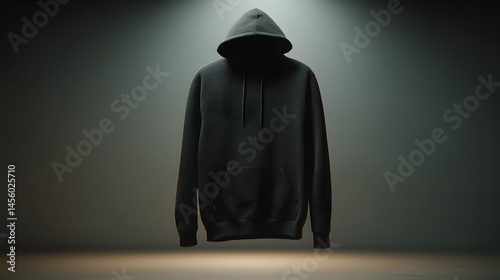 black hoodie