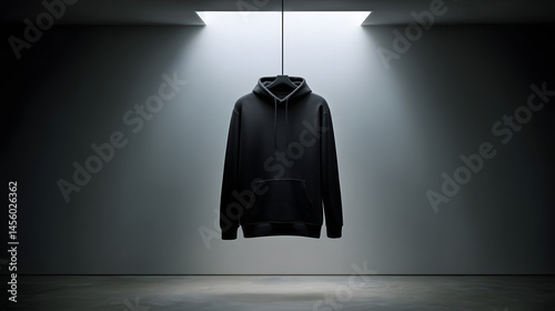 black hoodie