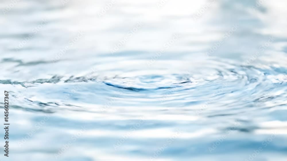 Gentle Blue Water Ripples Creating a Tranquil Abstract with Bright Lighting in a Clean Water Surface Reflective Gentle Blue Water Ripples Creating a Tranquil Abstract with Bright Lighting in a Clean Water Surface Reflective