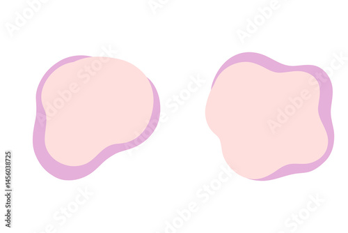 Abstract Blob Shapes – Soft Pastel Vector Elements.