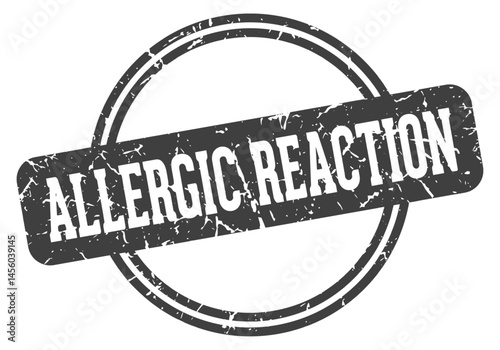 allergic reaction stamp