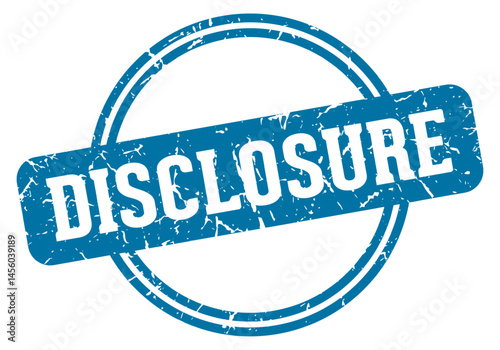 disclosure stamp