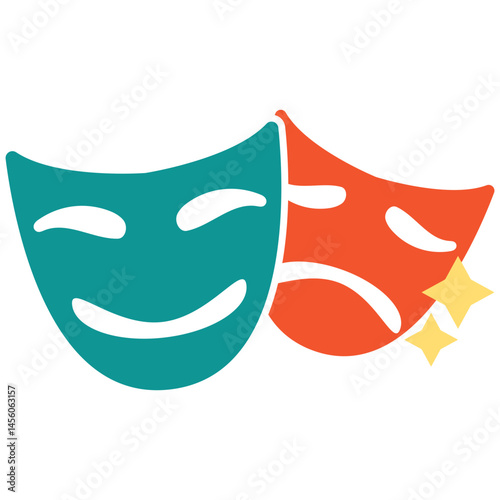 Comedy Mask Element