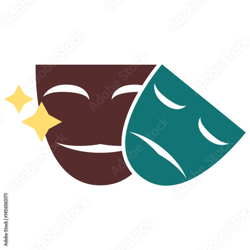 Comedy Mask Element