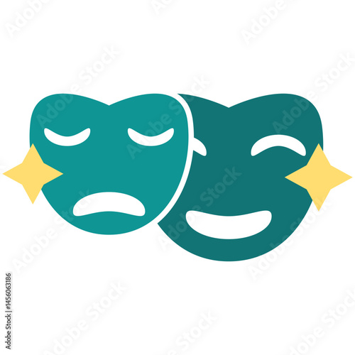 Comedy Mask Element